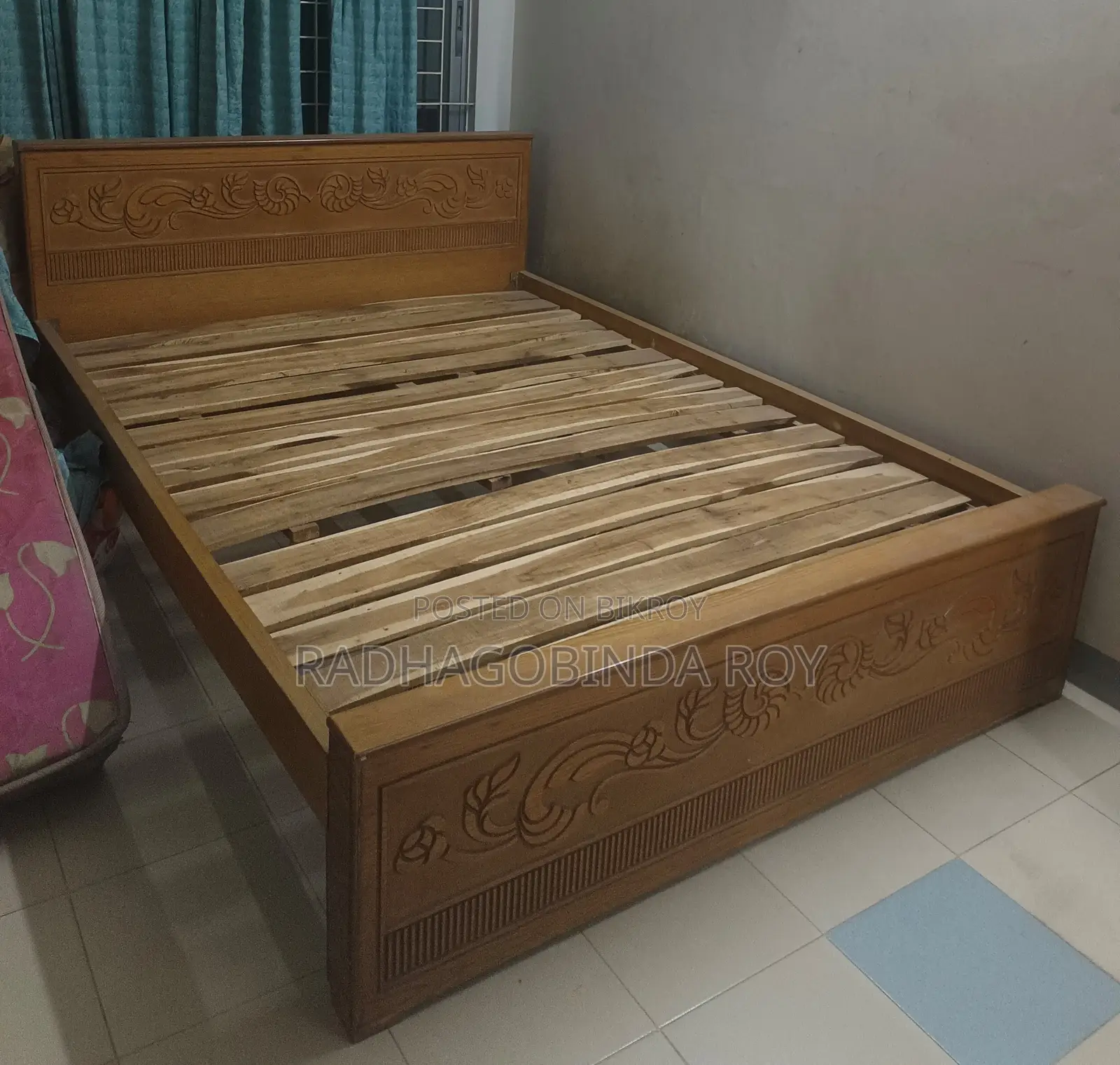 Wooden Bed
