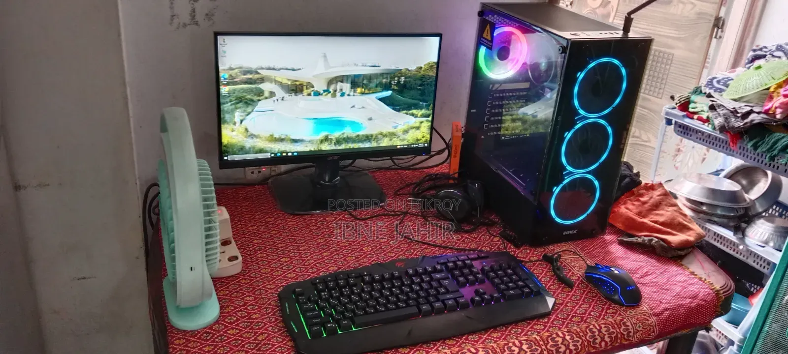 Desktop Computer 8GB AMD Ryzen 5 SSD 256GB