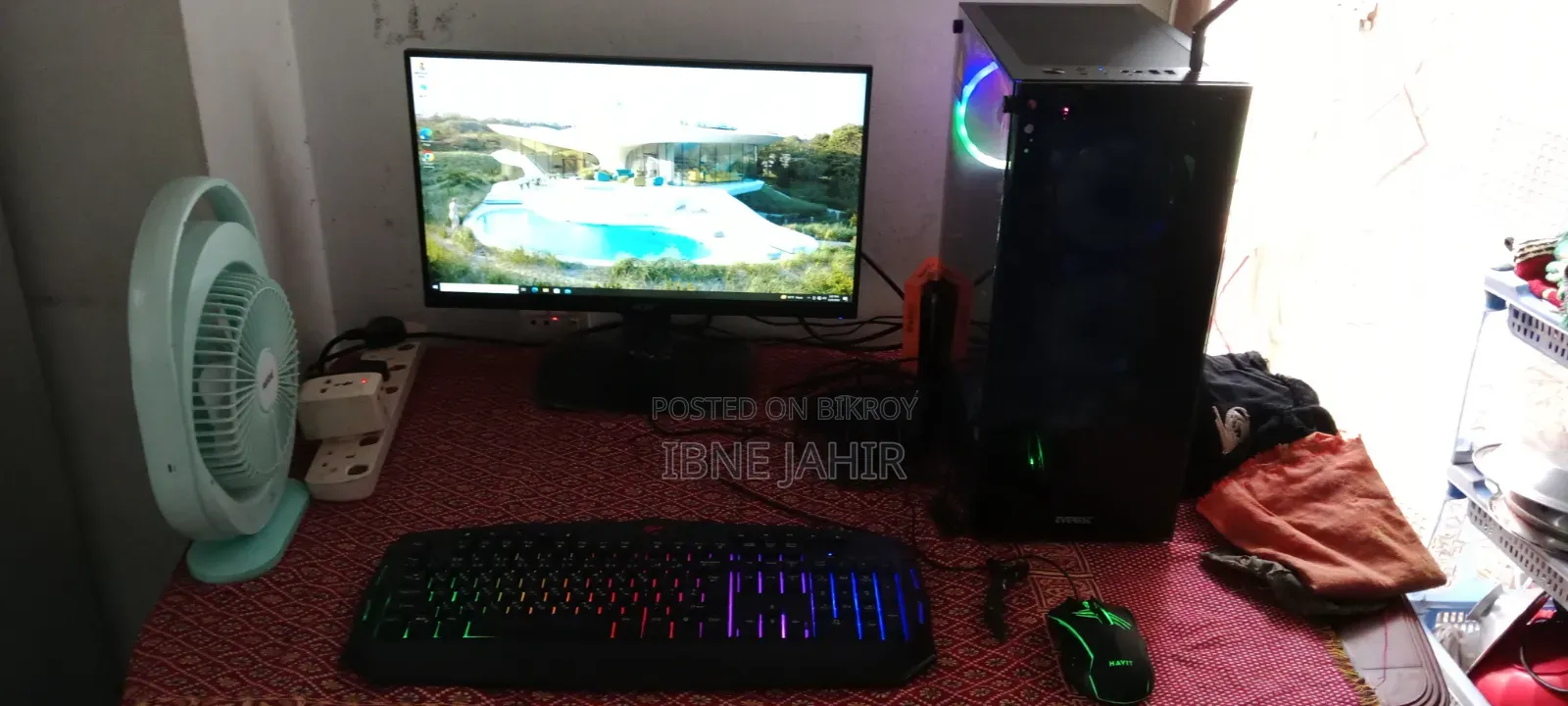 Desktop Computer 8GB AMD Ryzen 5 SSD 256GB