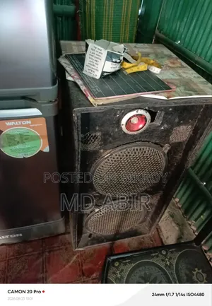 ১২ ইঞ্চি টু স্পিকার Jblসম্পূর্ণ হাতে বানানো বক্স গাছ দিয়ে বানানো