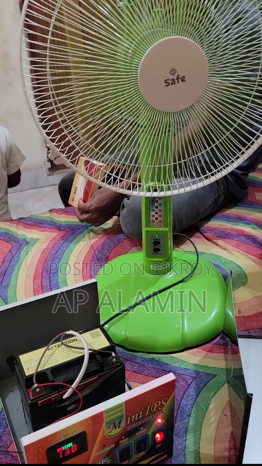 DC Mini IPS - DC Fan 6 hours + backup