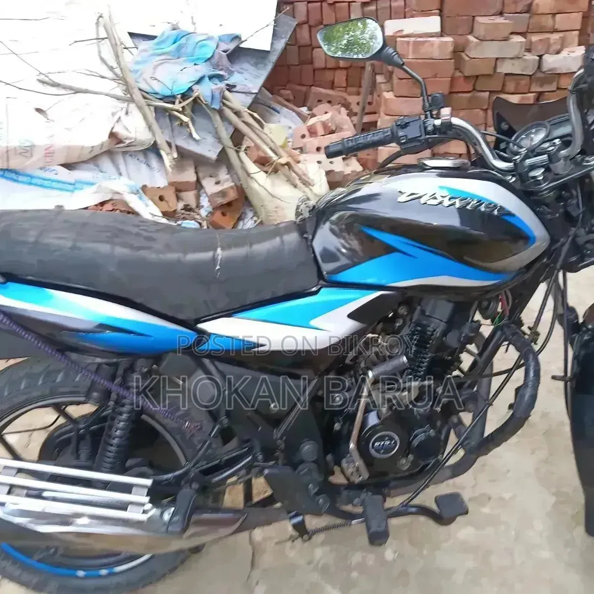 Bajaj Discover 125 2022 Blue