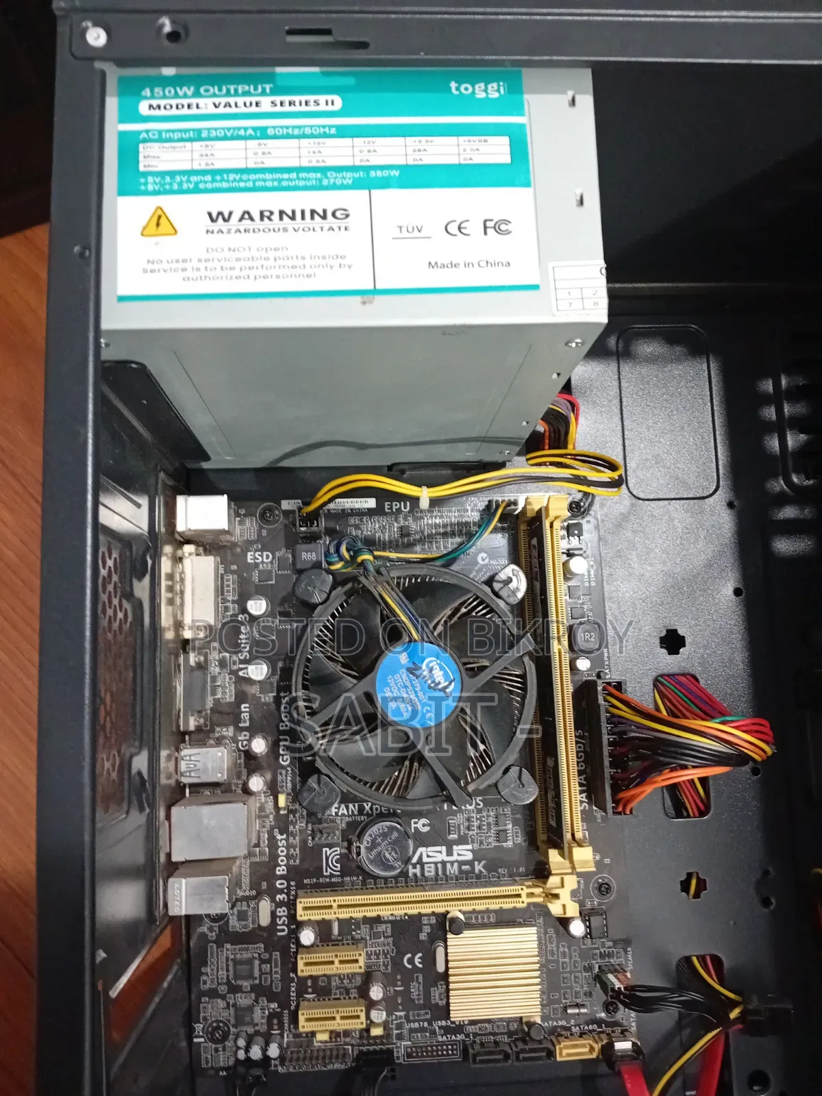 Desktop Computer 8GB Intel Core I5 SSD 128GB