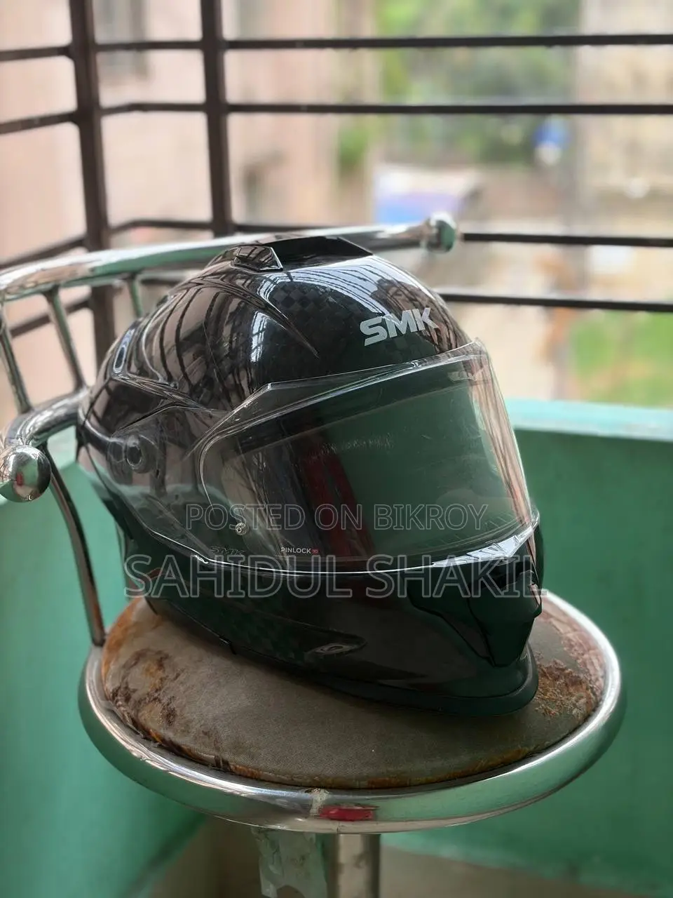 Bike Helmet Full Face SMK Titan Carbon