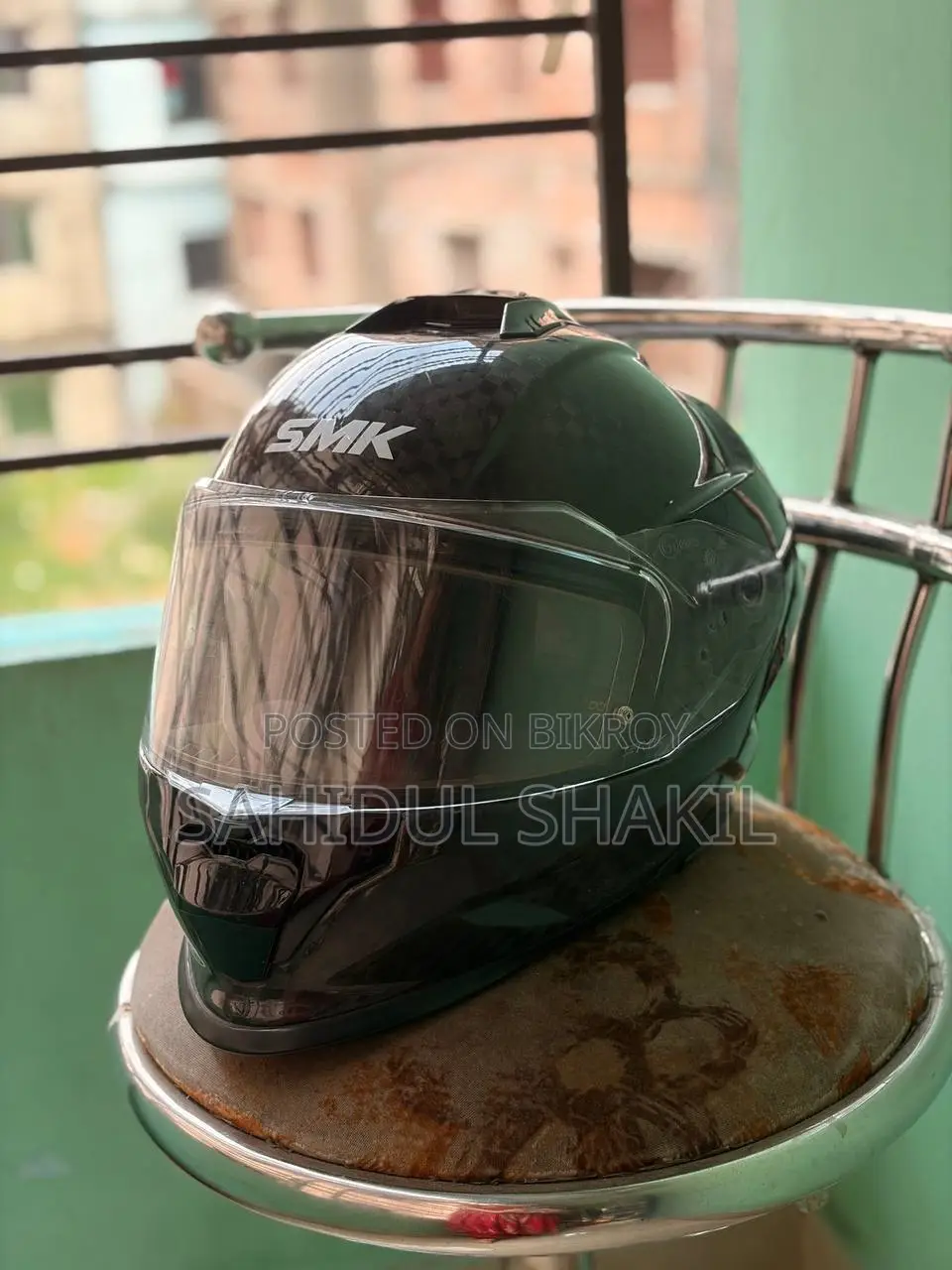 Bike Helmet Full Face SMK Titan Carbon