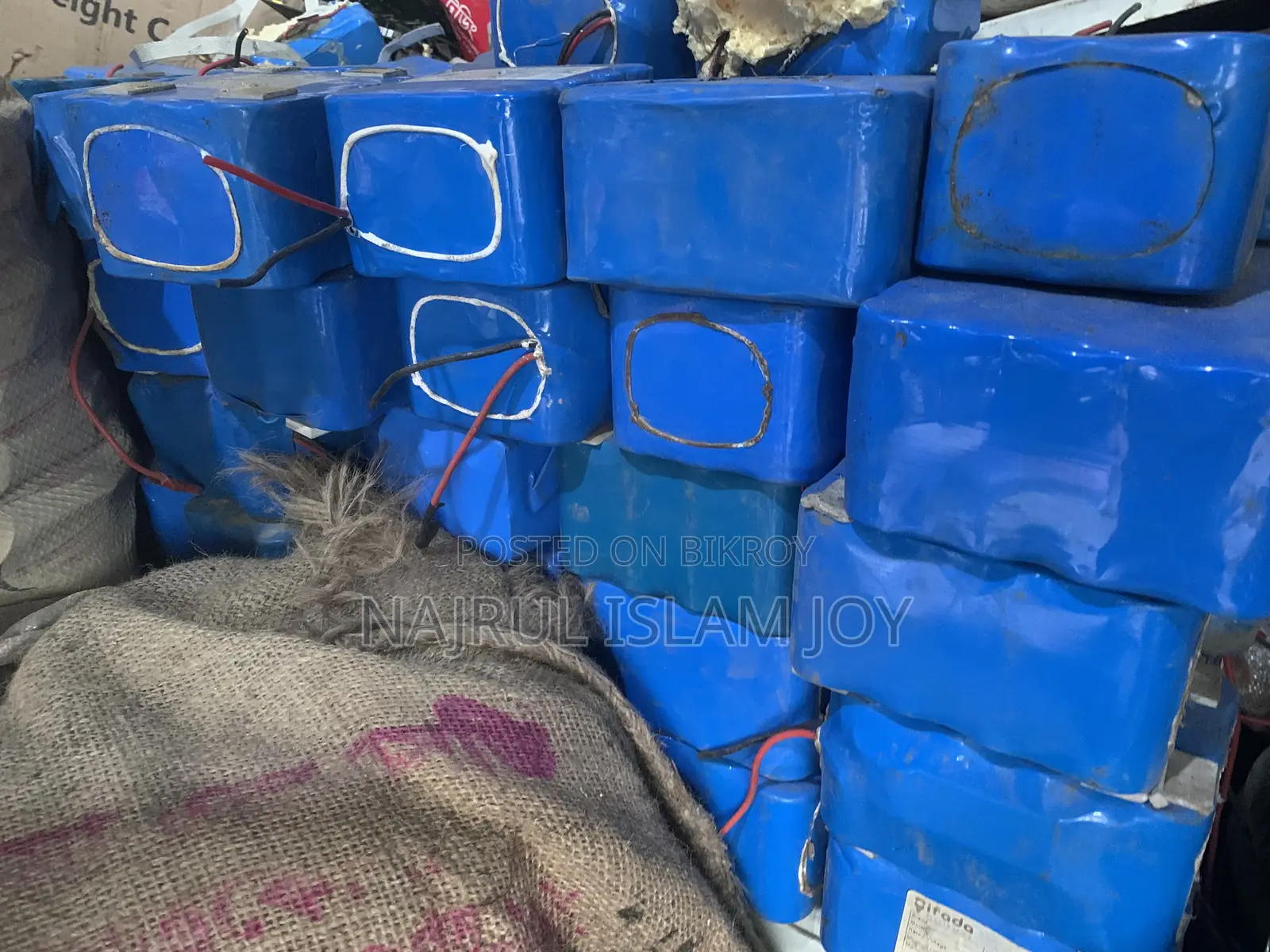 Street Light Battery 200 PCS