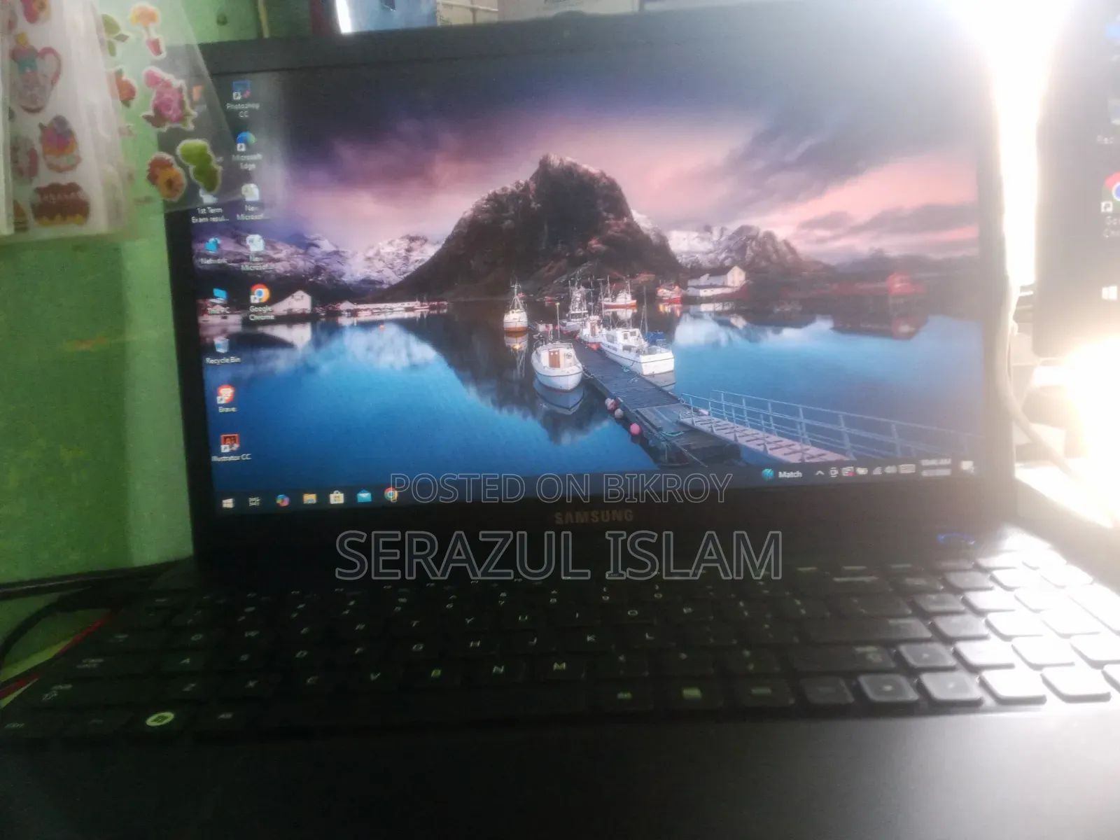 Laptop Samsung 8GB AMD A8 SSD 256GB
