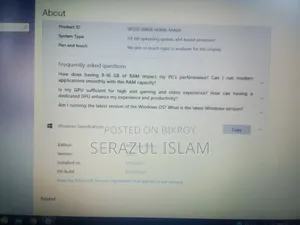Laptop Samsung 8GB AMD A8 SSD 256GB