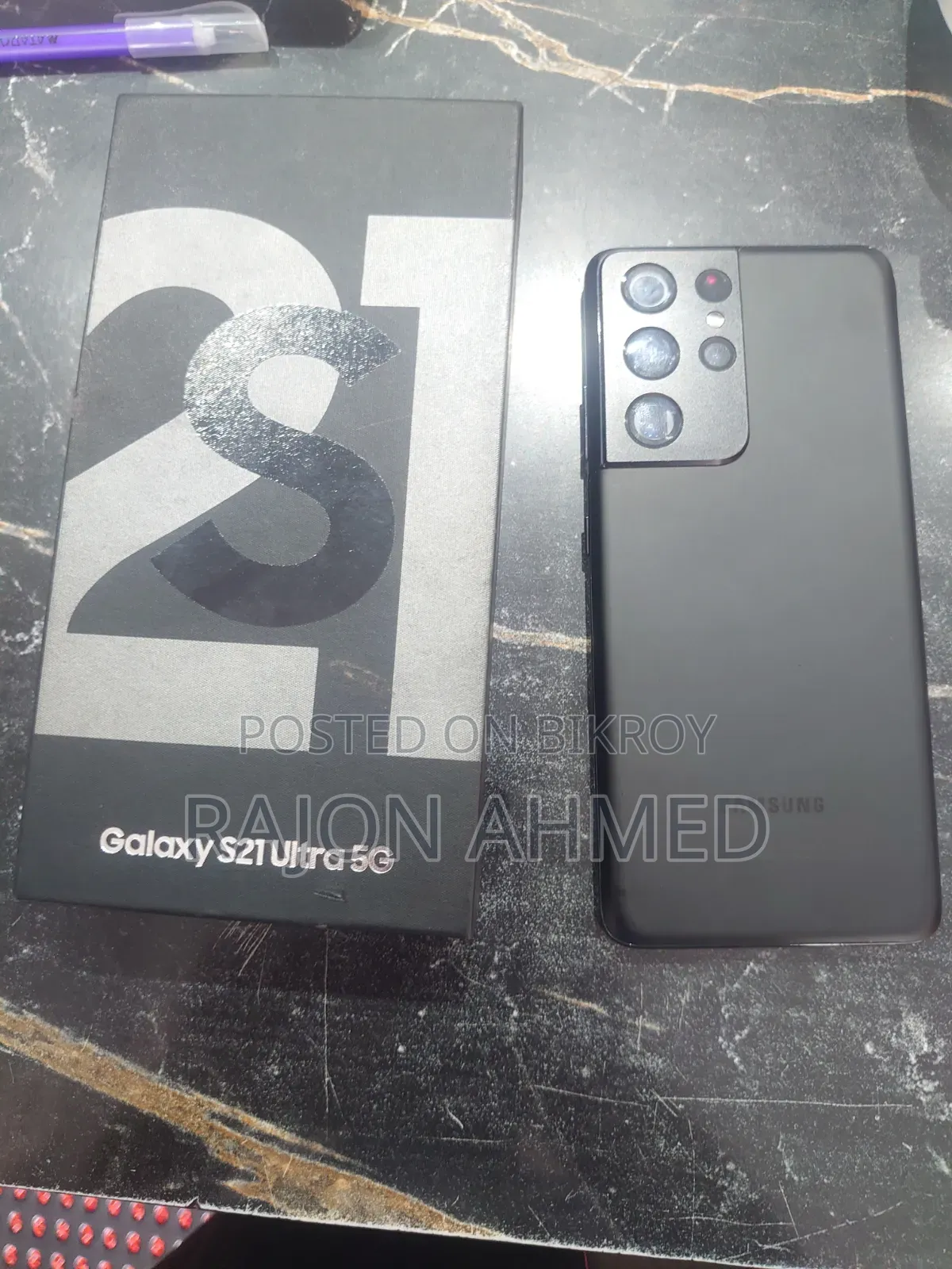 Samsung Galaxy S21 Ultra 5G 128 GB Black