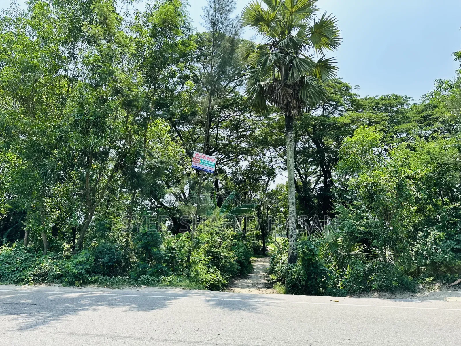 Land for sale beside Majuchowdhuryhat main road.