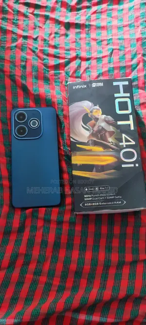 ইনফিনিক্স হট ৪০আই ১২৮ জিবি ব্লু