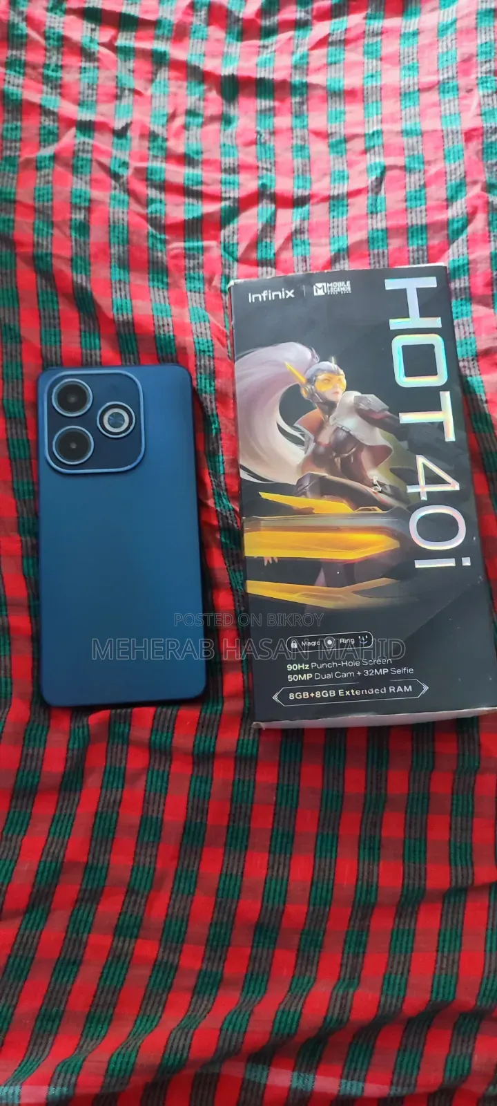 Infinix Hot 40i 128 GB Blue