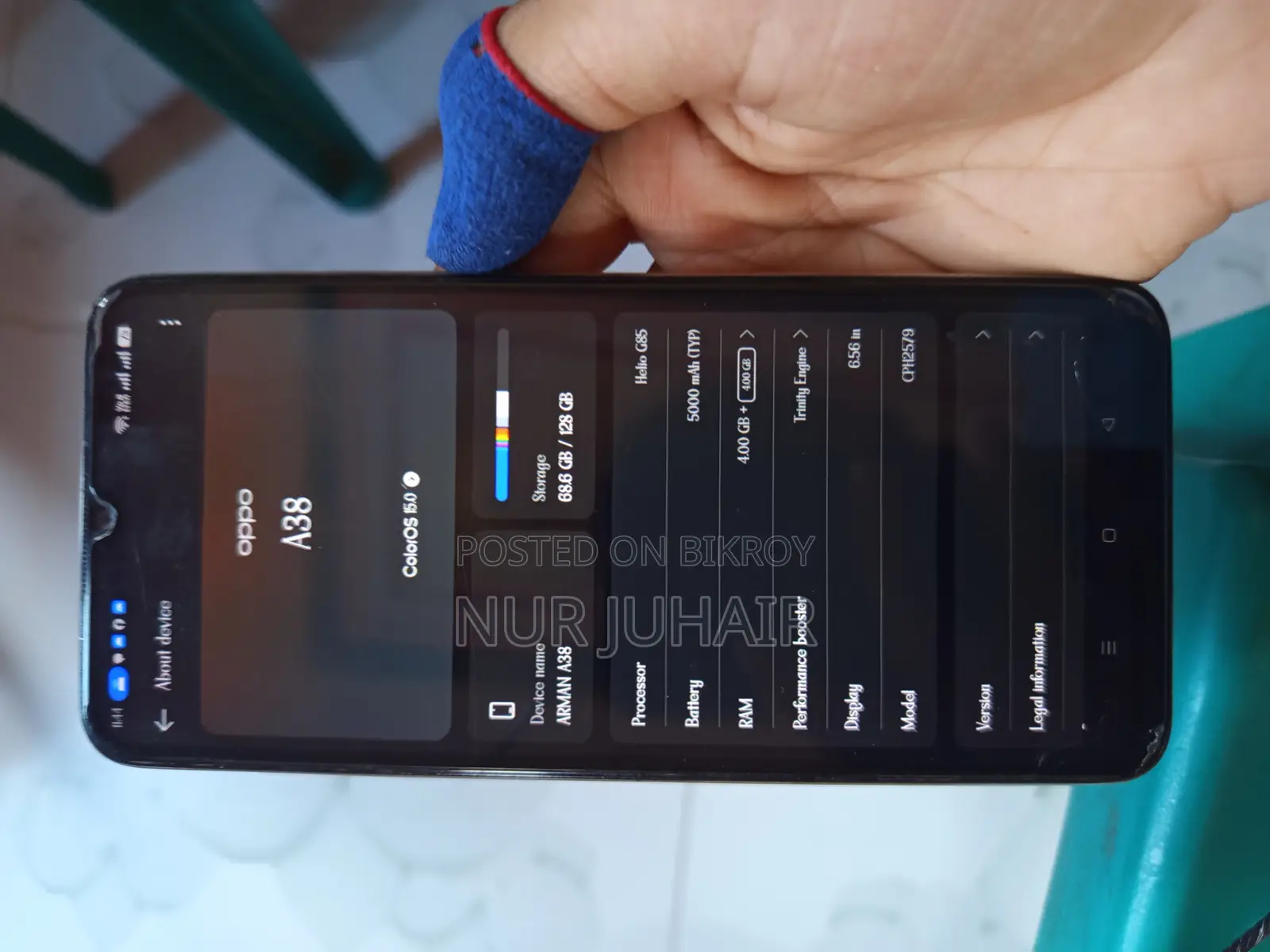 Oppo A38 128 GB Gold