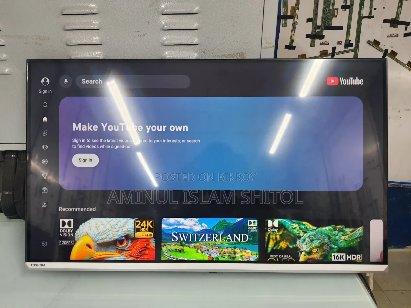 32" Toshiba Smart Android TV