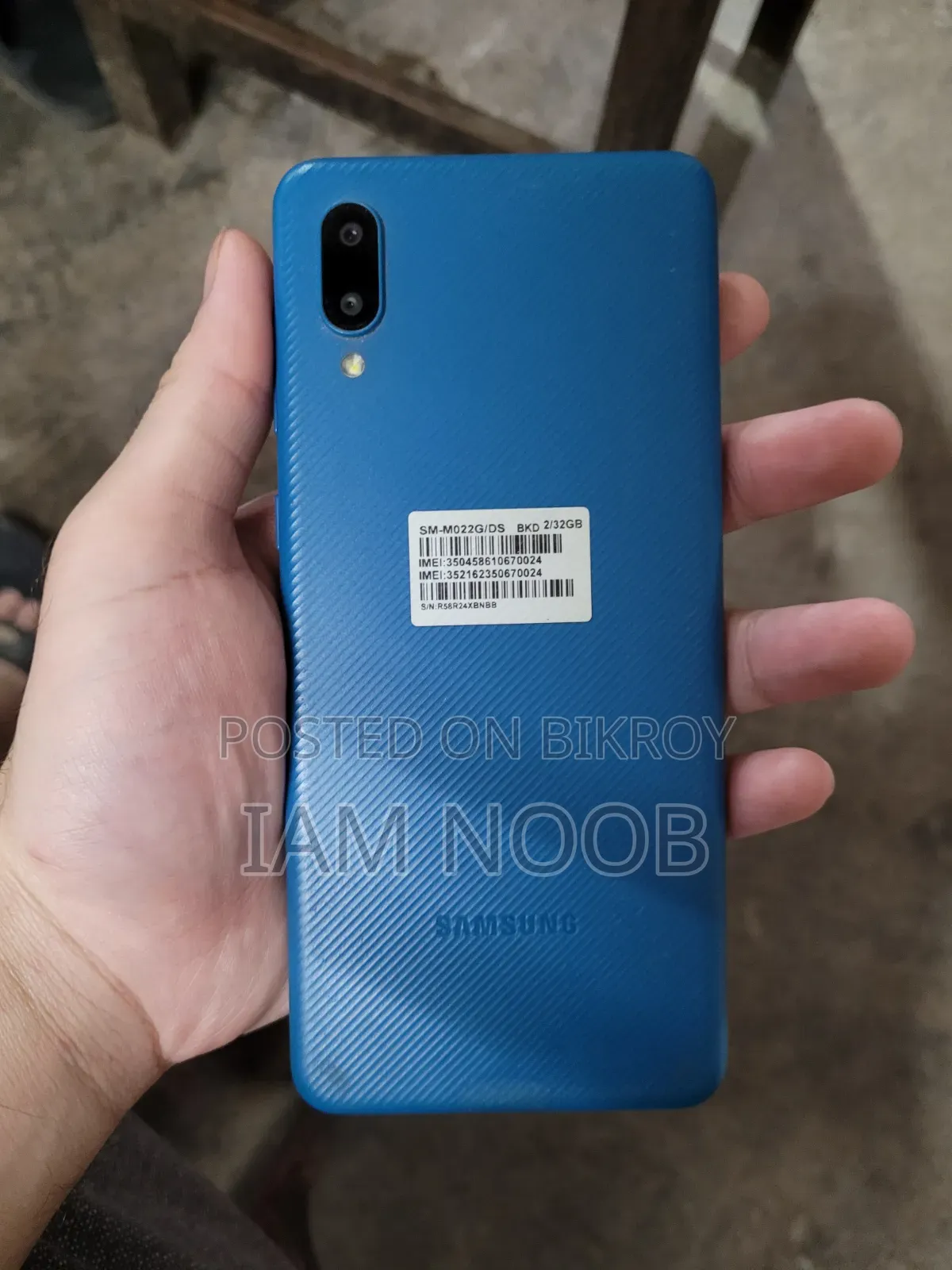 Samsung Galaxy M02 32 GB Blue