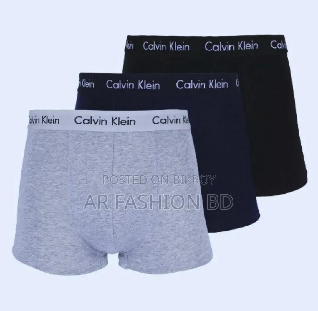 Premium Quality Cotton Boxer for Men - Pack of 3