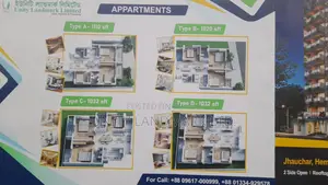 Furnished 3bdrm Apartment in Unity Landmark, Savar for Sale