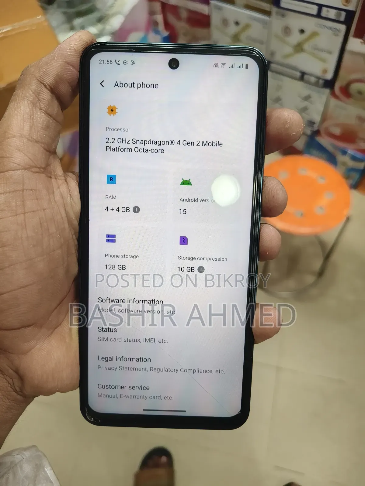 Vivo Y31 5G 128 GB Blue