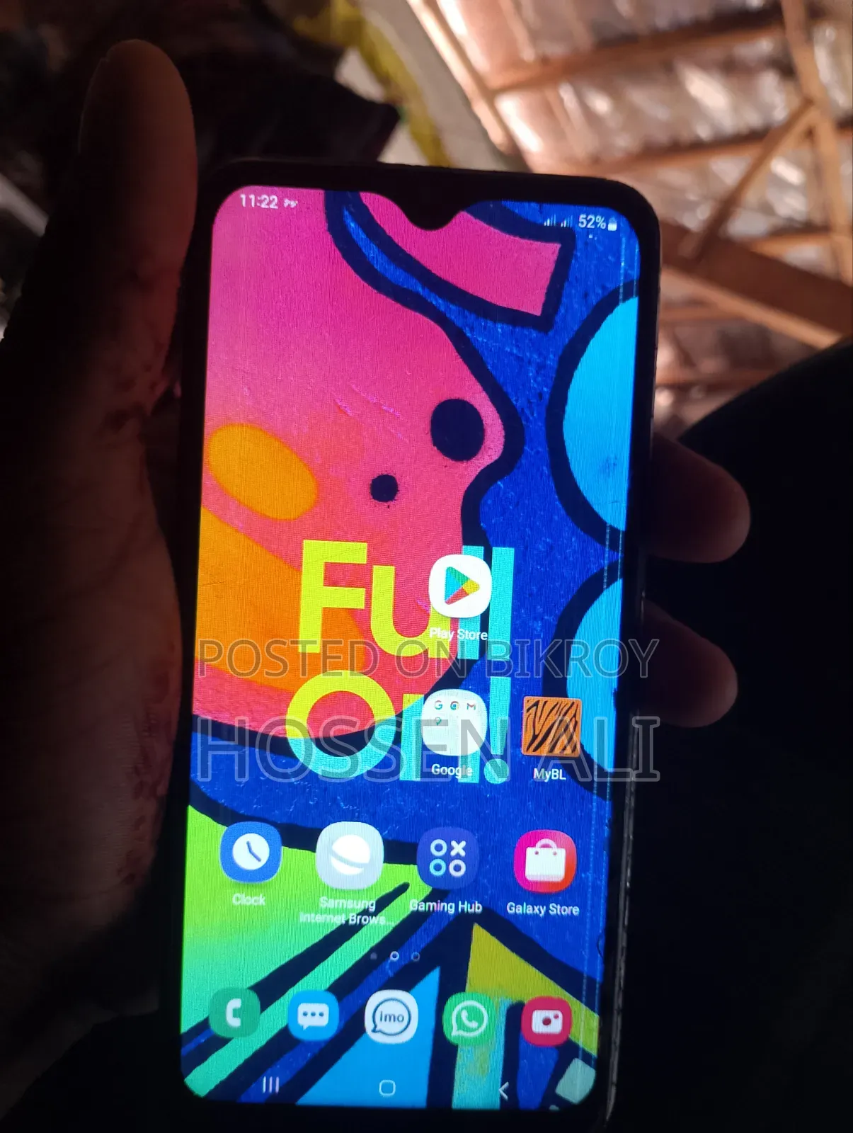 Samsung Galaxy F41 128 GB Blue