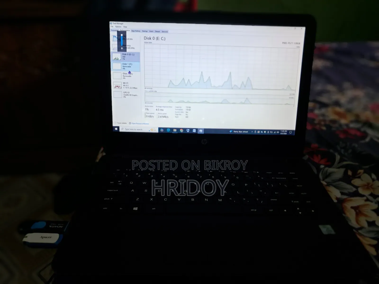 Laptop HP 14S 8GB Intel Core I3 SSD 128GB