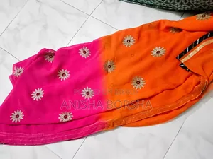 Katan, Georgette Saree, Dupatta
