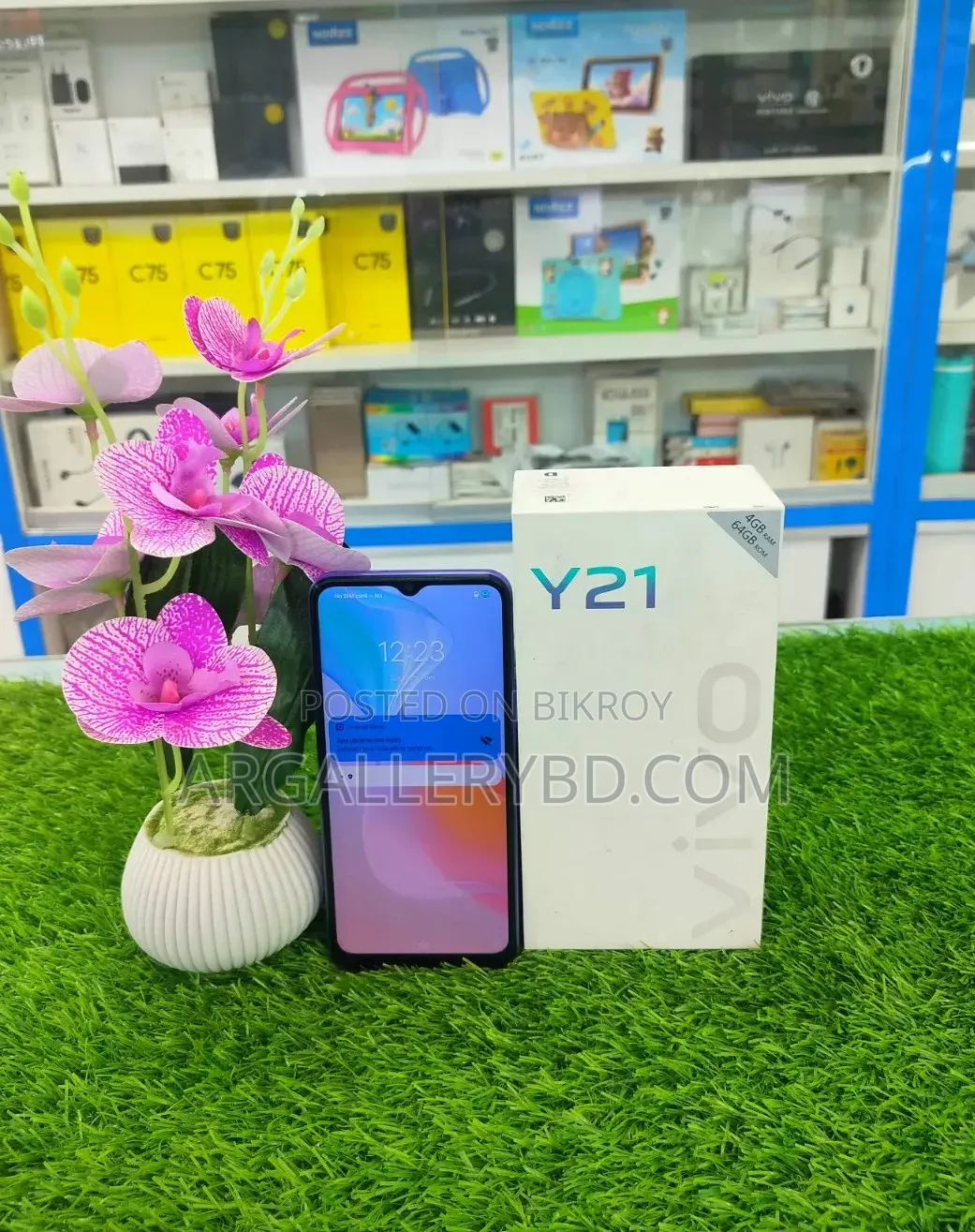 Vivo Y21 64 GB Blue