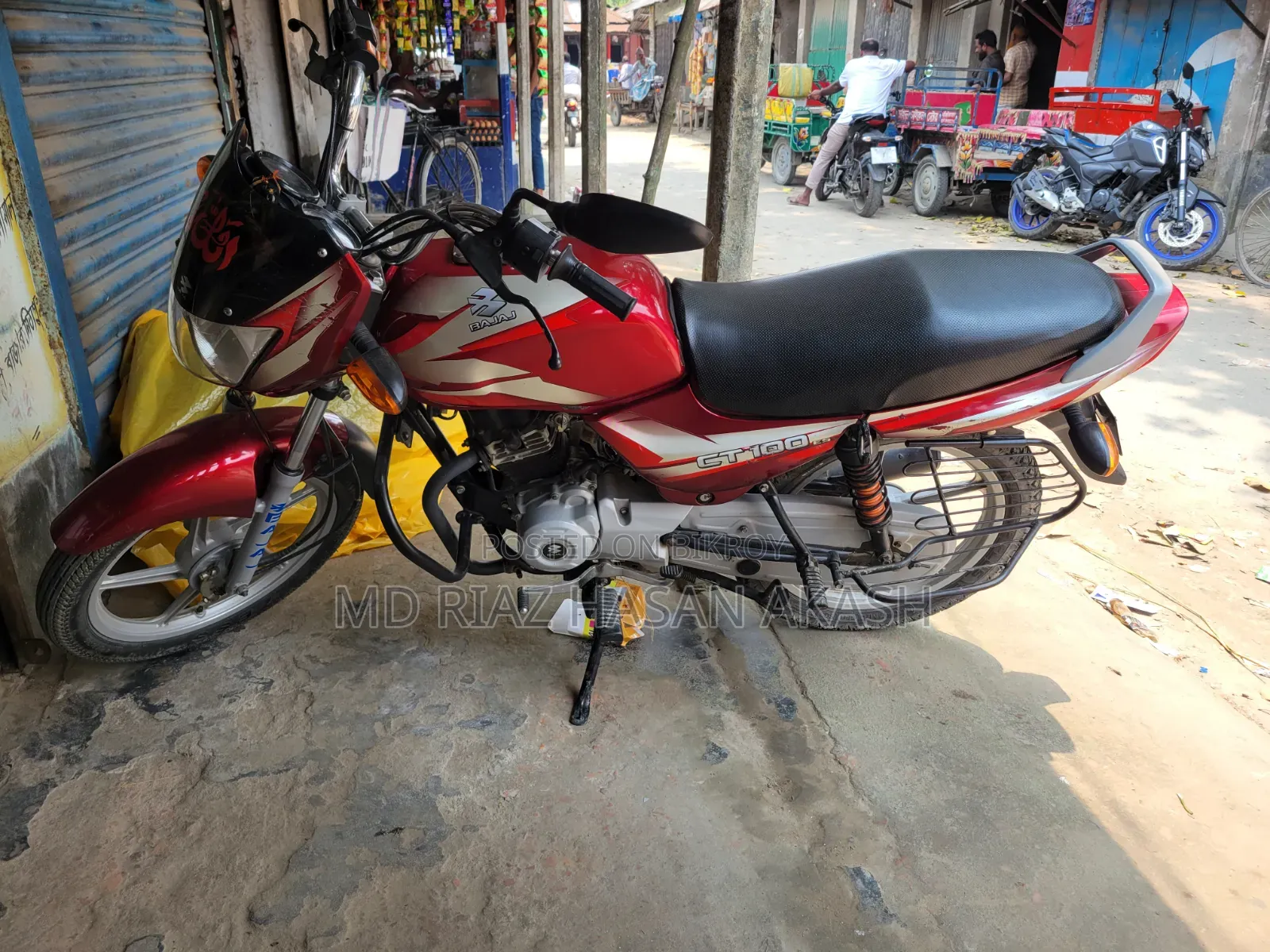 Bajaj CT 100 ES 2022 Red