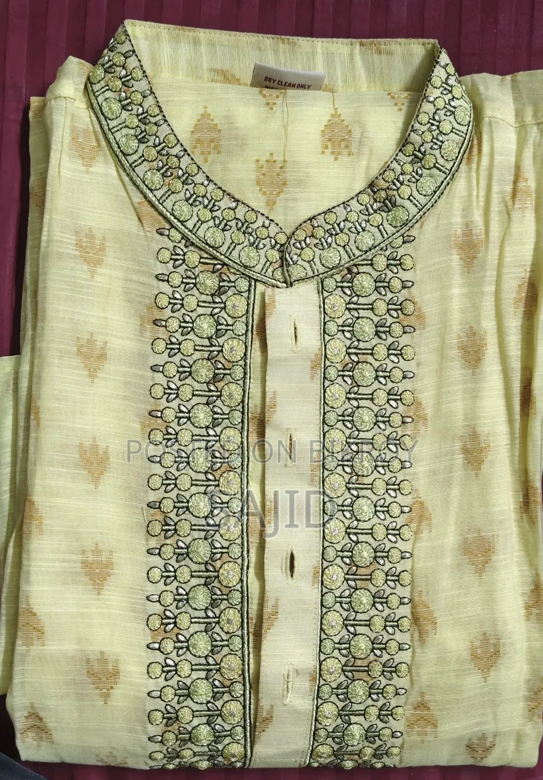 Sultan Brand Semi-Gorgeous Jamdani Panjabi (Size 42)