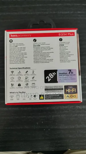 Hoco Eq34 Plus Anc+Enc