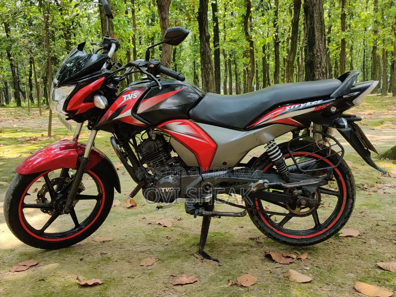 TVS Stryker 125 2019 Black