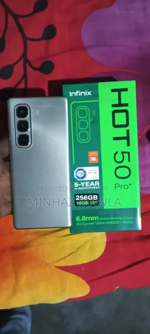 Infinix Hot 50 Pro+ 4G 256 GB White