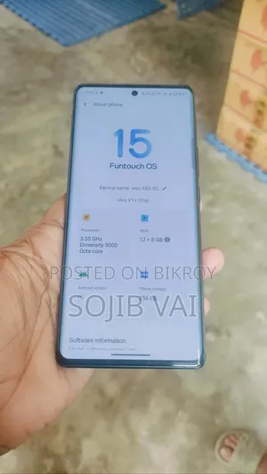 Vivo X80 256 GB Black