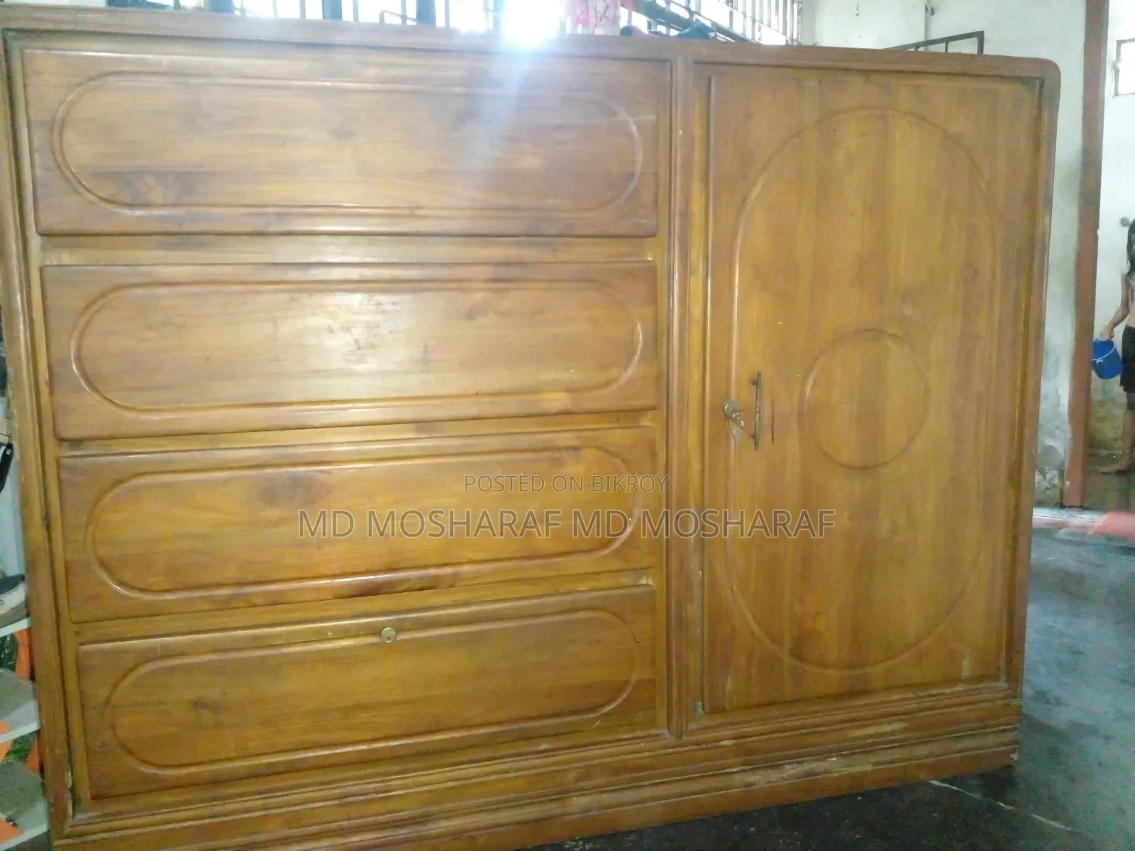 Teak Wood Wardrobe