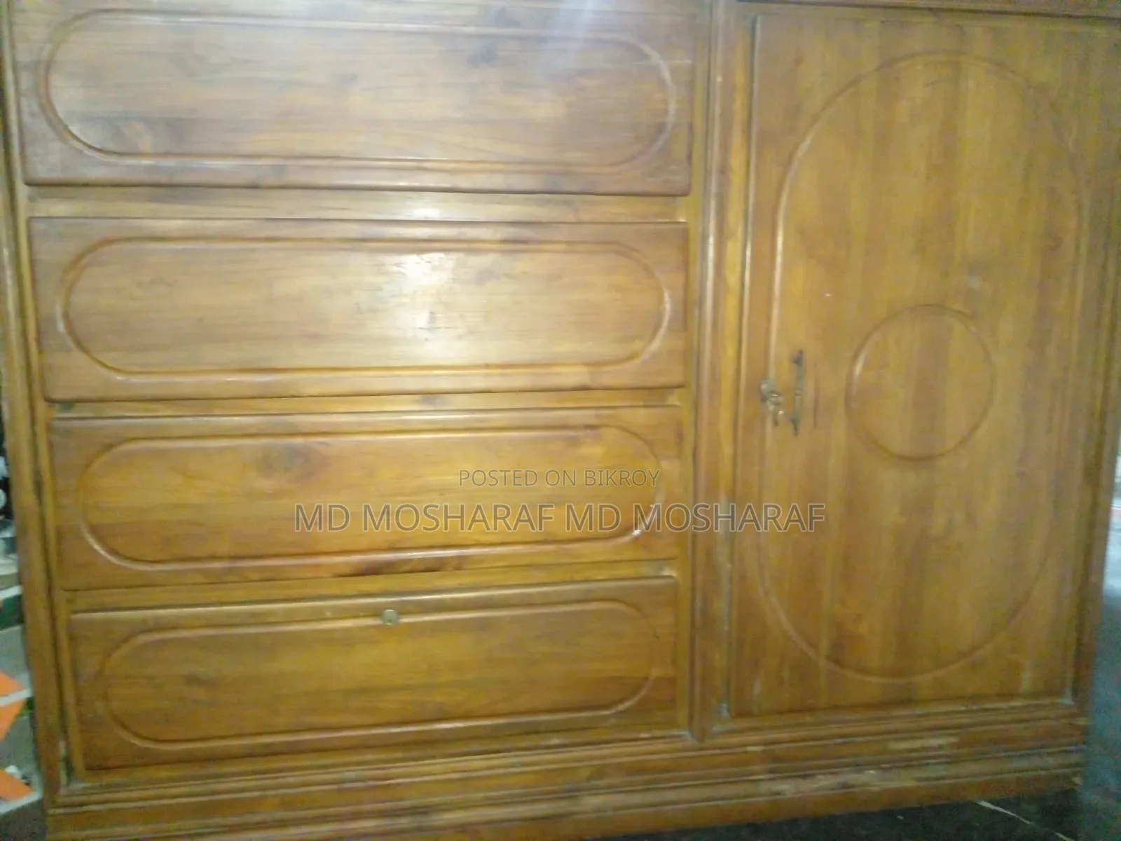 Teak Wood Wardrobe