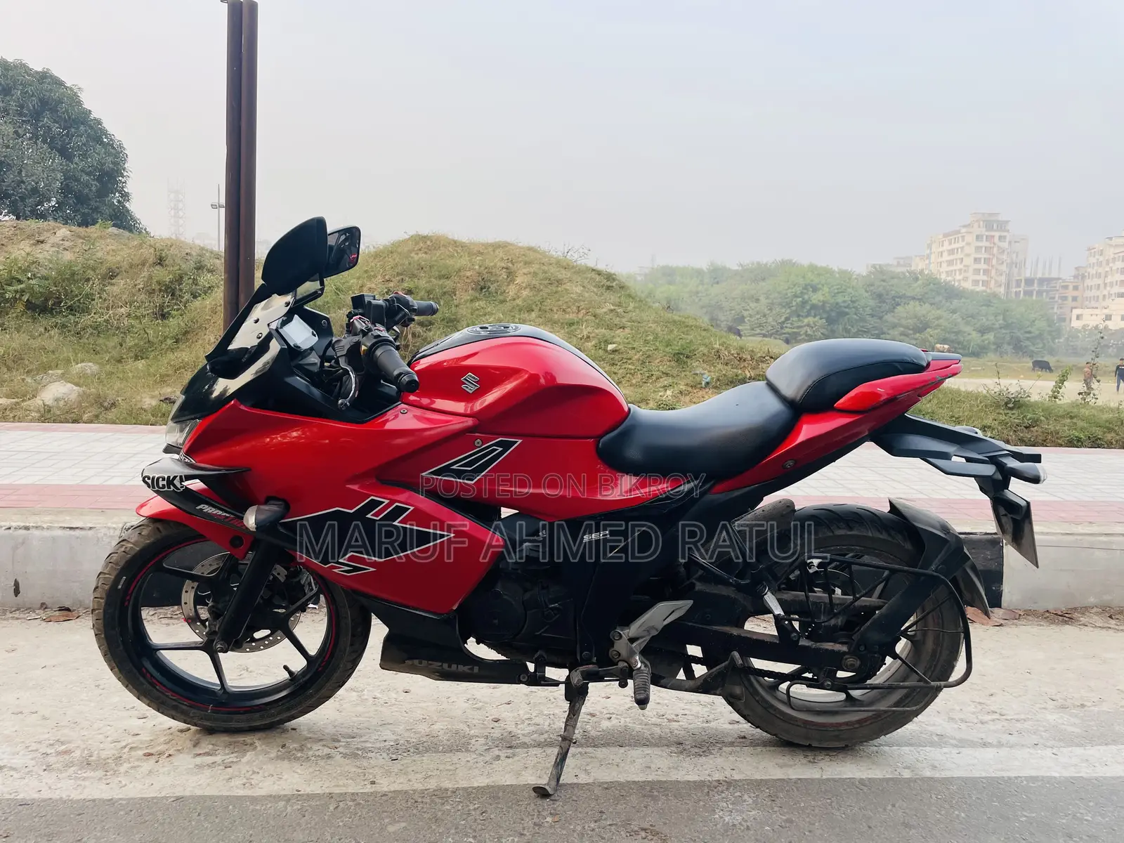 Suzuki Gixxer SF 2022 Red