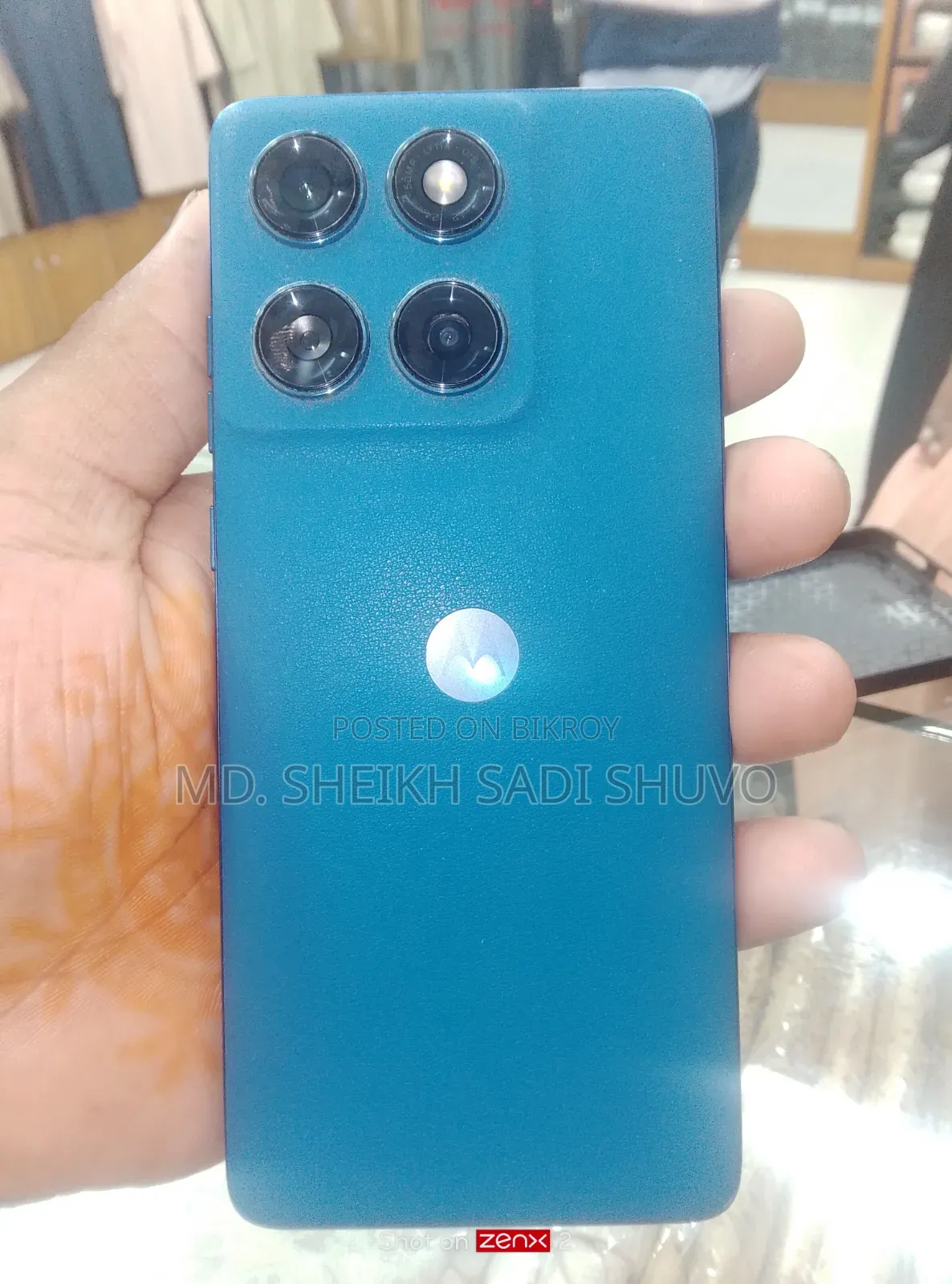 Motorola Edge 60 Fusion 256 GB Blue