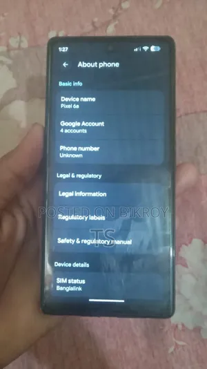 Google Pixel 6a 128 GB Black