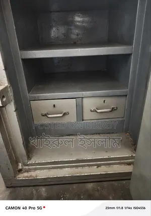 Sturdy and heavy-duty used iron safe (locker) for sale.