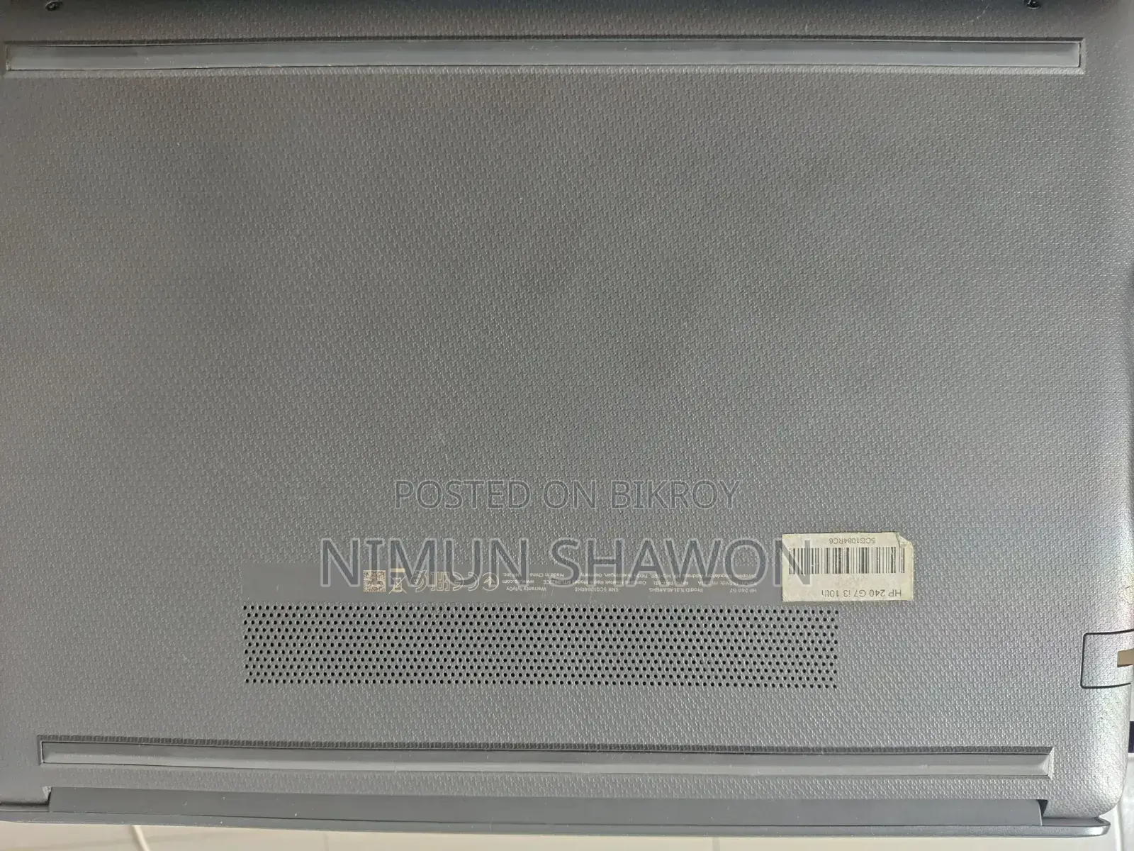 Laptop HP 240 G7 8GB Intel Core I3 HDD 1T