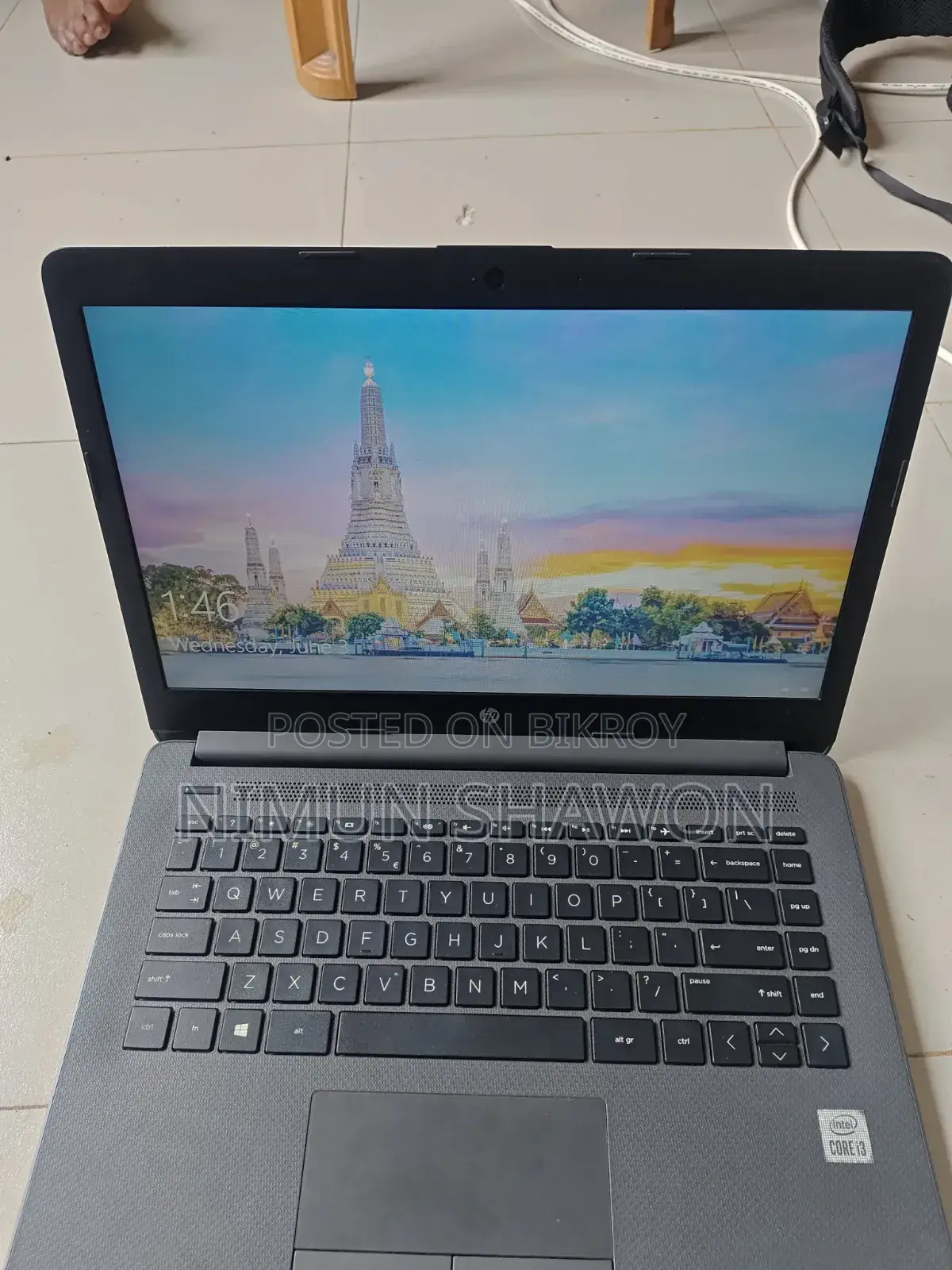 Laptop HP 240 G7 8GB Intel Core I3 HDD 1T