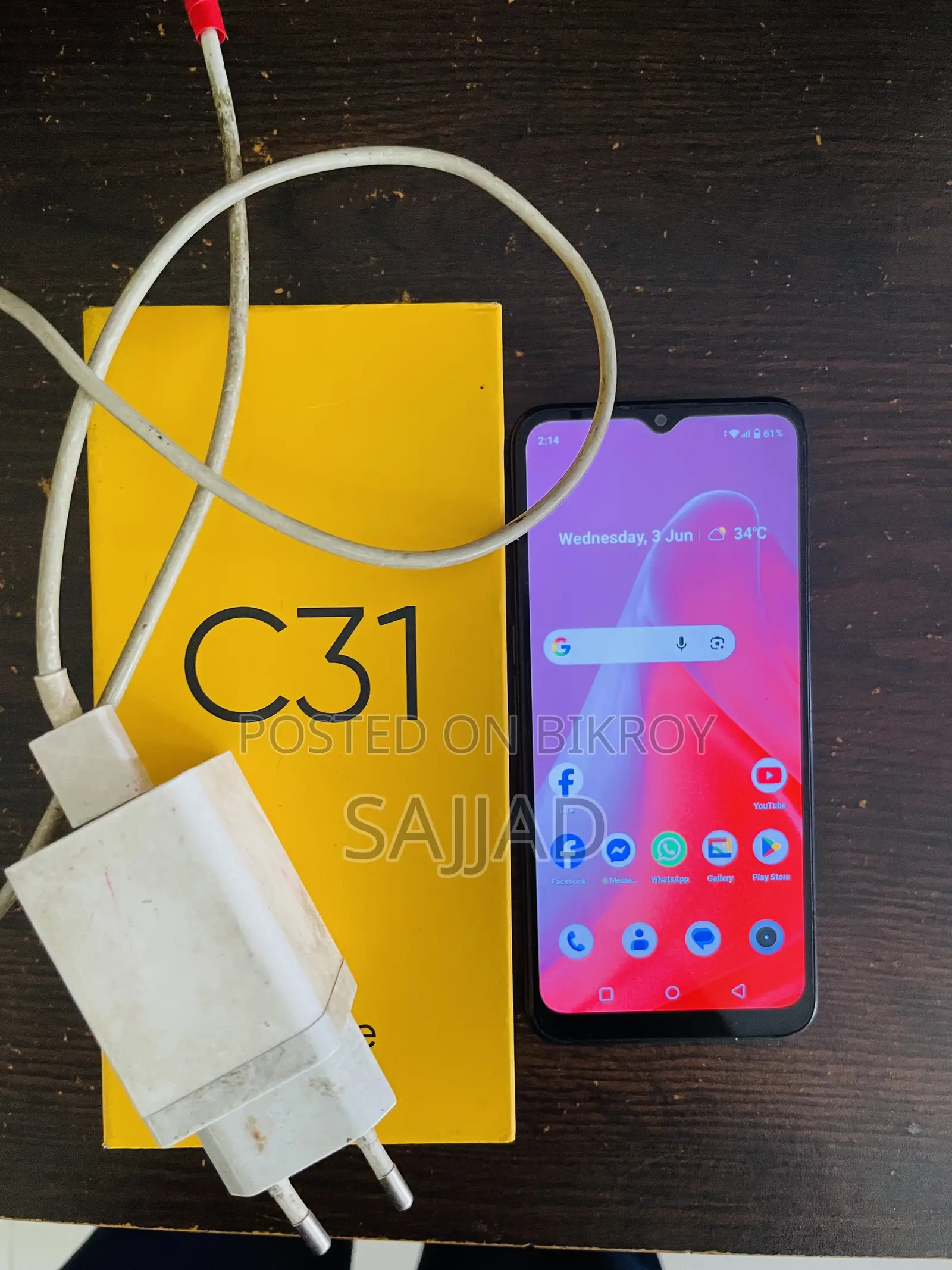 Realme C31 64 GB Gray