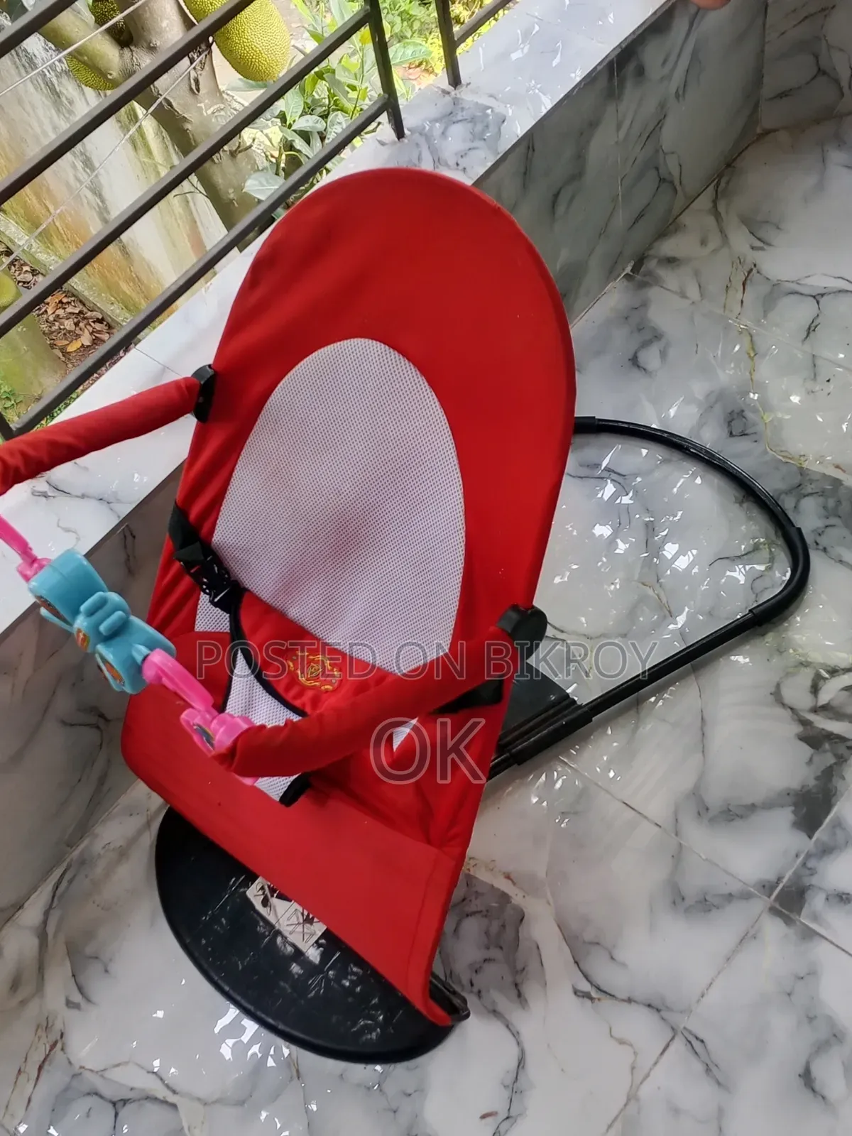 Baby Bouncer (Red Colour)