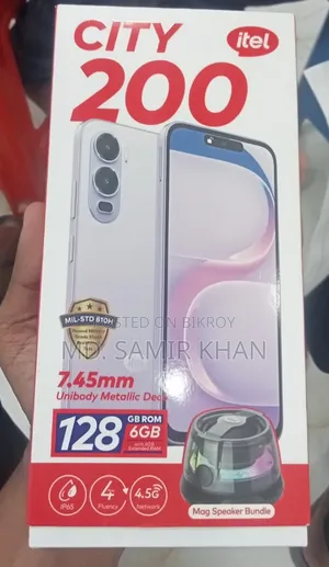 Itel City 200 128 GB Black