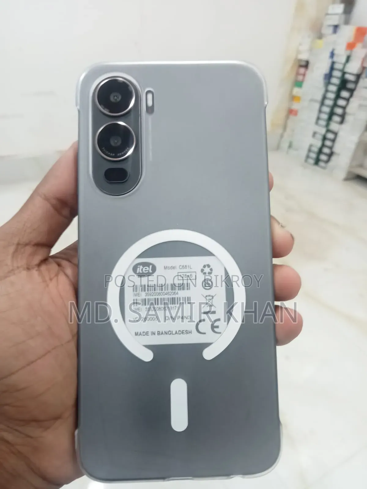 Itel City 200 128 GB Black