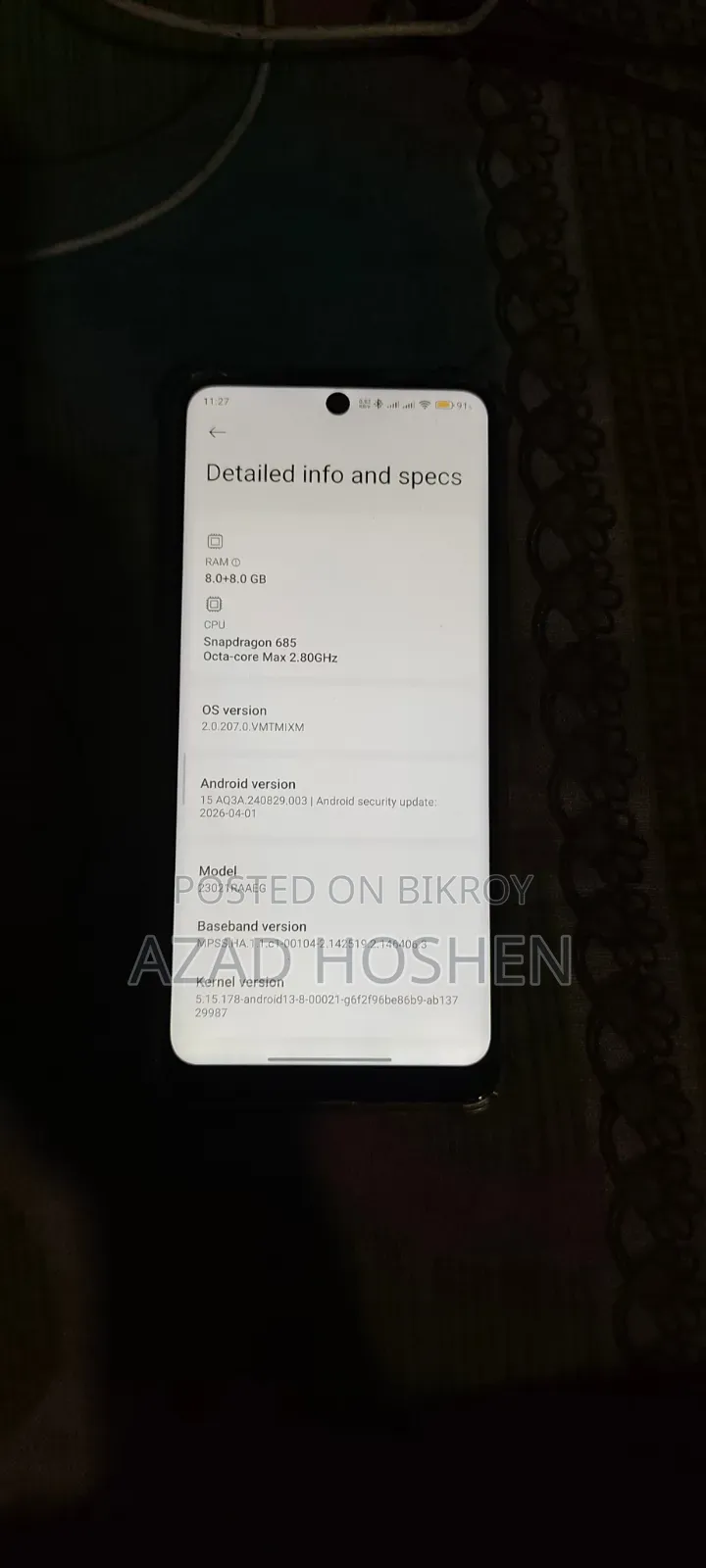 Xiaomi Redmi Note 12 128 GB Red
