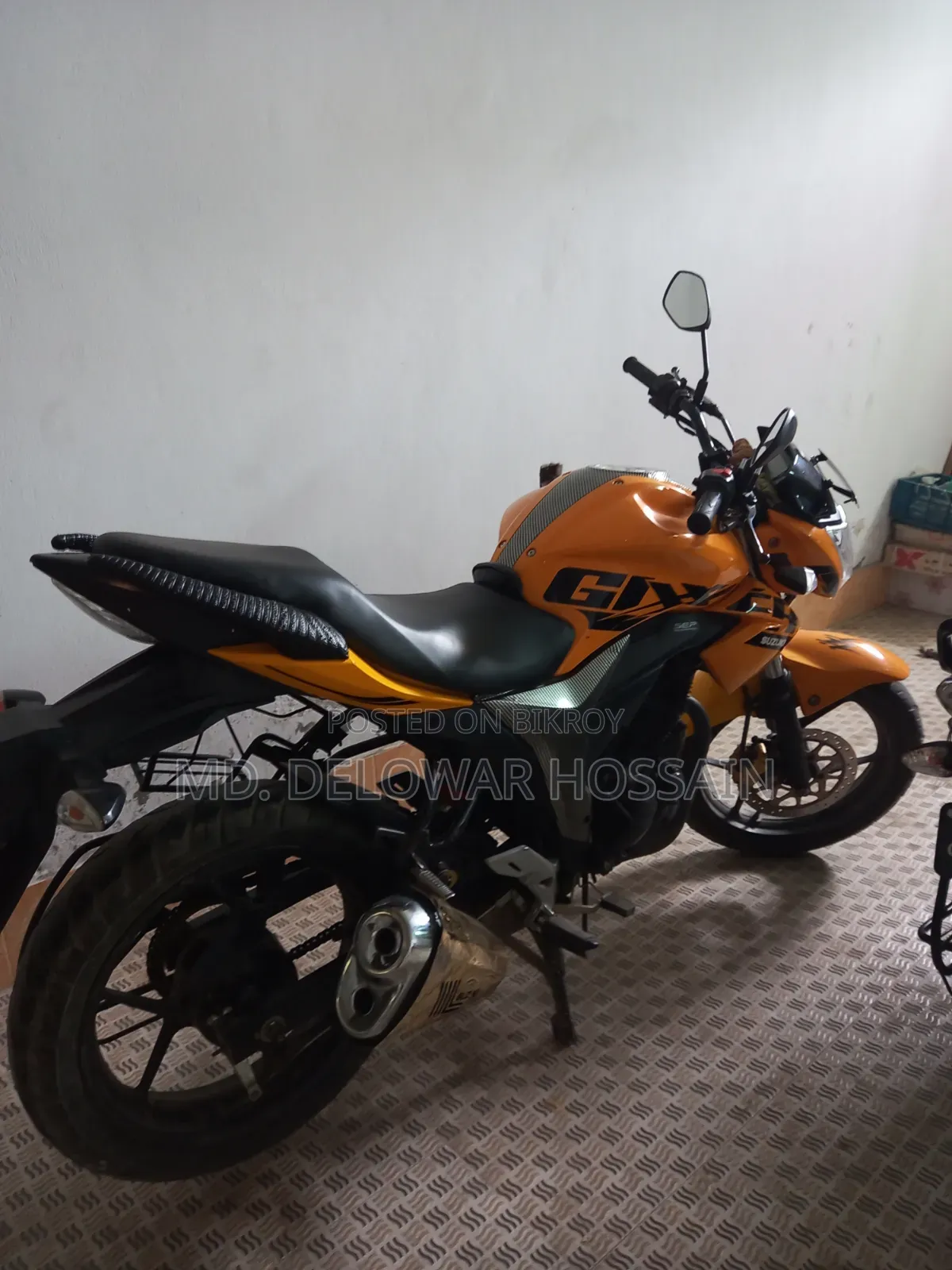 Suzuki Gixxer Monotone 2023 Yellow