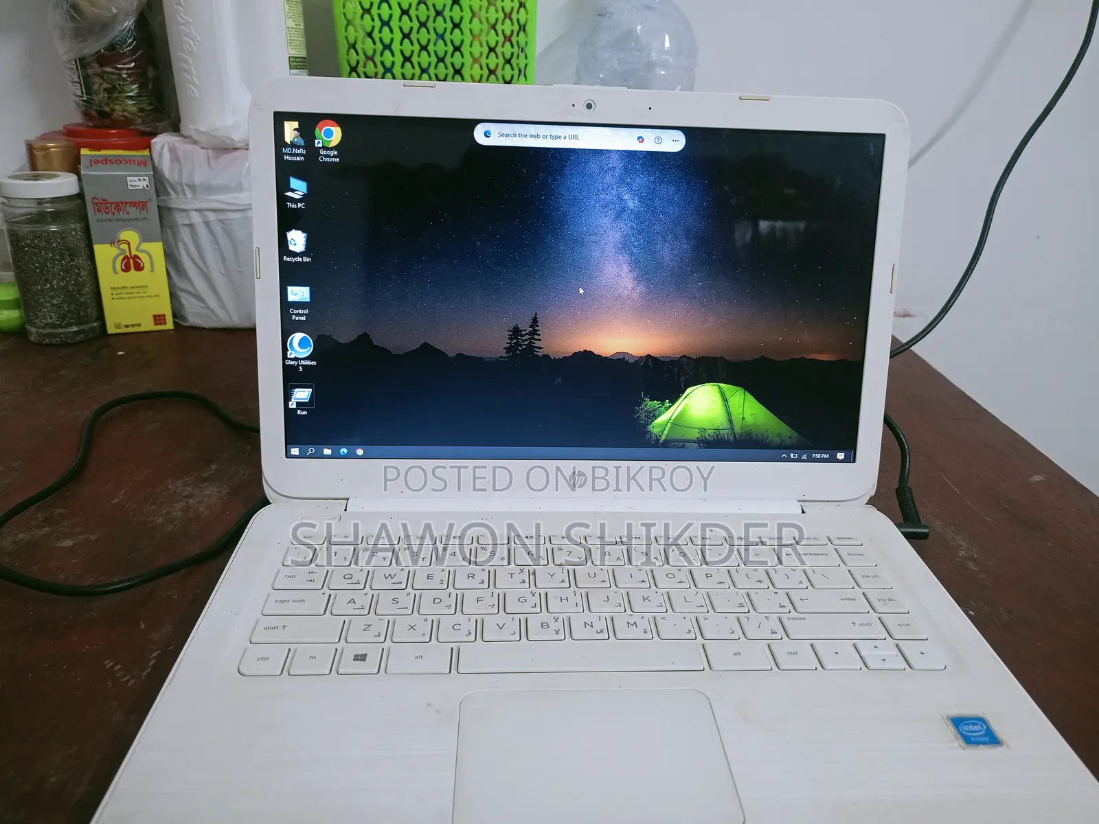 Laptop HP 4GB Intel Celeron SSD 32GB