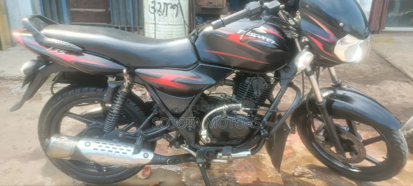 Bajaj Discover 135 2009 Black