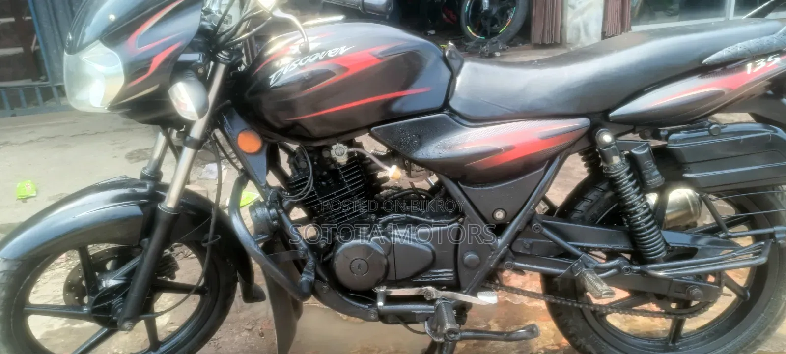 Bajaj Discover 135 2009 Black