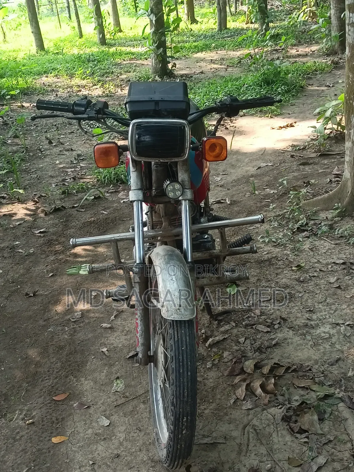মোটরসাইকেল ২০০৭ লাল